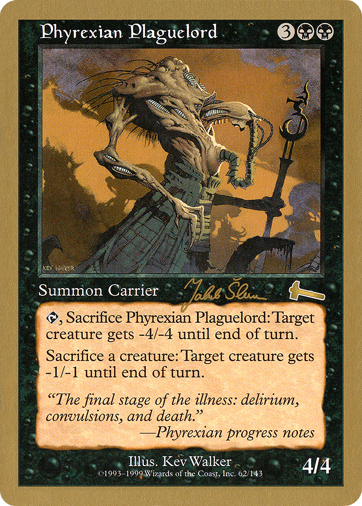 Phyrexian Plaguelord (WCD-JS62) - World Championship Decks 1999