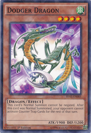 Dodger Dragon [BP03-EN085] Shatterfoil Rare - Josh's Cards