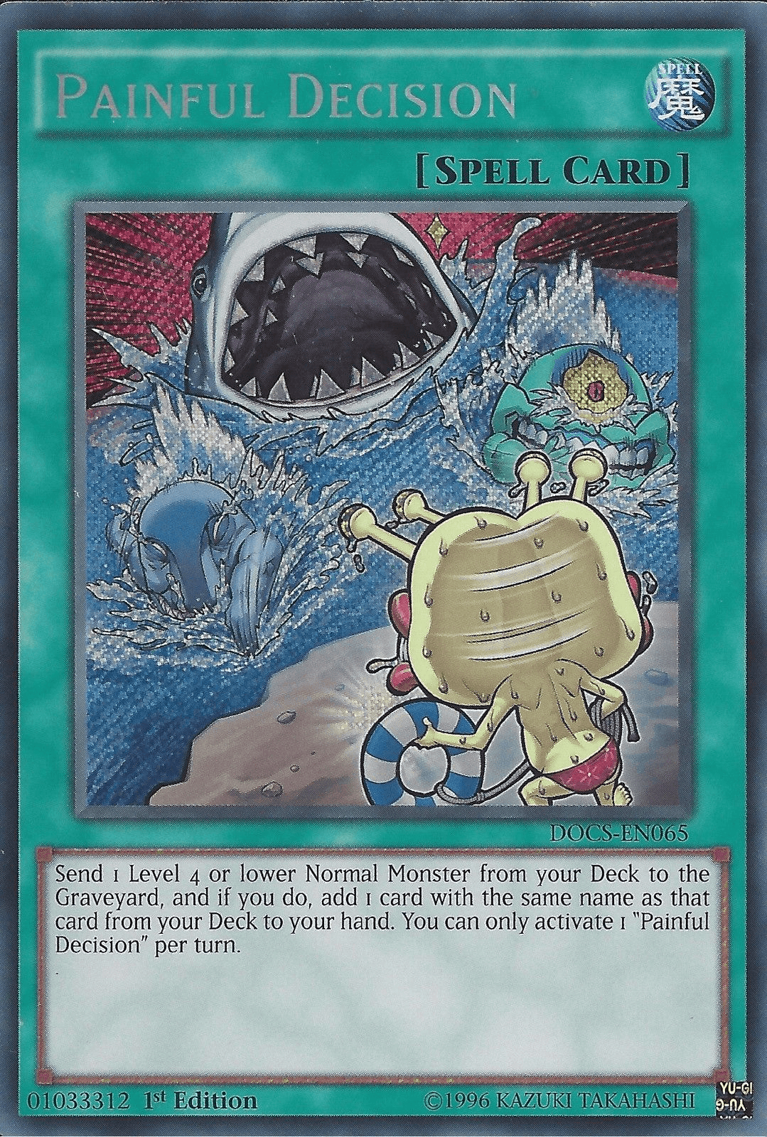 Painful Decision [DOCS-EN065] Secret Rare - Josh's Cards