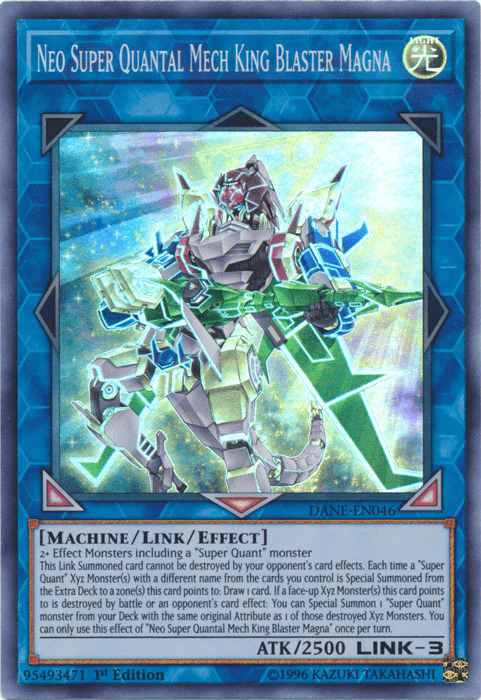 Neo Super Quantal Mech King Blaster Magna [DANE-EN046] Super Rare - Josh's Cards
