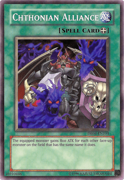 Chthonian Alliance [DR04-EN104] Common - Josh's Cards