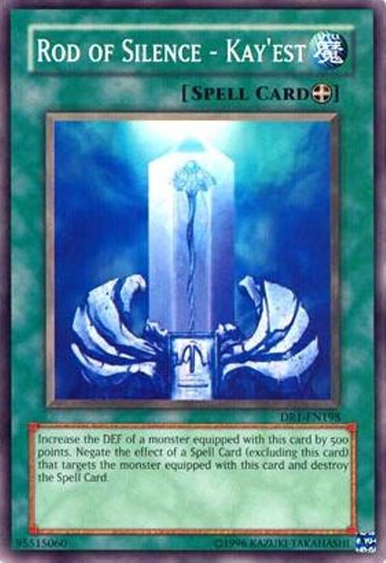 Rod of Silence - Kay'est [DR1-EN198] Common - Josh's Cards