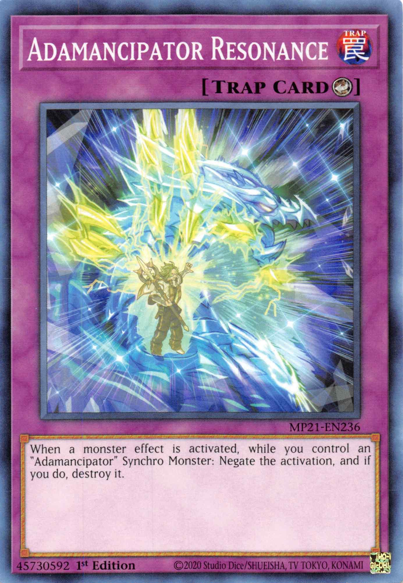 Adamancipator Resonance [MP21-EN236] Common - Josh's Cards