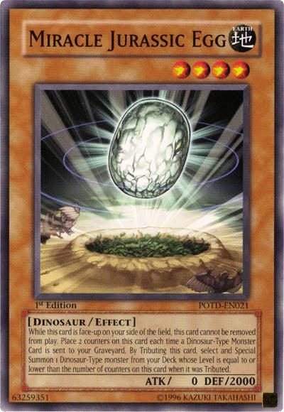 Miracle Jurassic Egg [POTD-EN021] Common - Josh's Cards