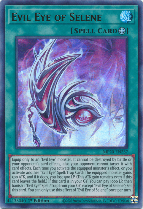Evil Eye of Selene [MP20-EN237] Ultra Rare - Josh's Cards