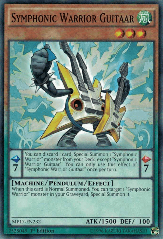 Symphonic Warrior Guitaar [MP17-EN232] Common - Josh's Cards