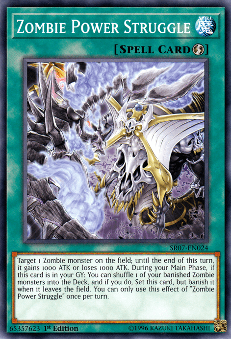 Zombie Power Struggle [SR07-EN024] Common - Josh's Cards