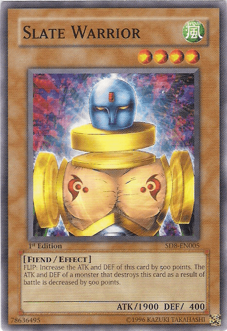 Slate Warrior [SD8-EN005] Common - Josh's Cards