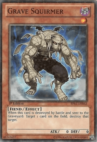 Grave Squirmer [BP01-EN062] Starfoil Rare - Josh's Cards