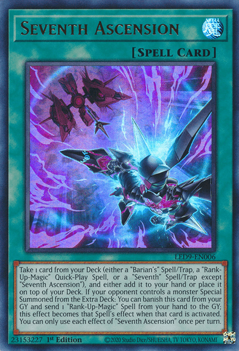 Seventh Ascension [LED9-EN006] Ultra Rare - Josh's Cards