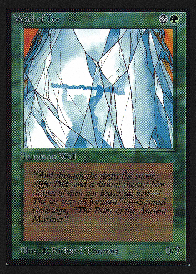 Wall of Ice (IED-225) - Intl. Collectors' Edition