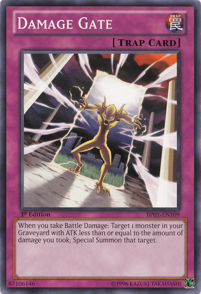 Damage Gate [BP01-EN109] Common - Josh's Cards