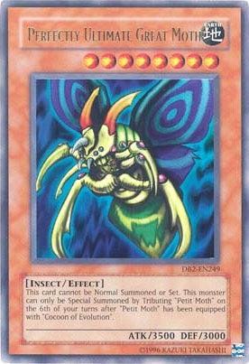 Perfectly Ultimate Great Moth [DB2-EN249] Ultra Rare - Josh's Cards