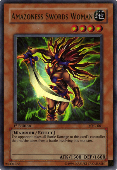 Amazoness Swords Woman [MFC-061] Ultra Rare - Josh's Cards