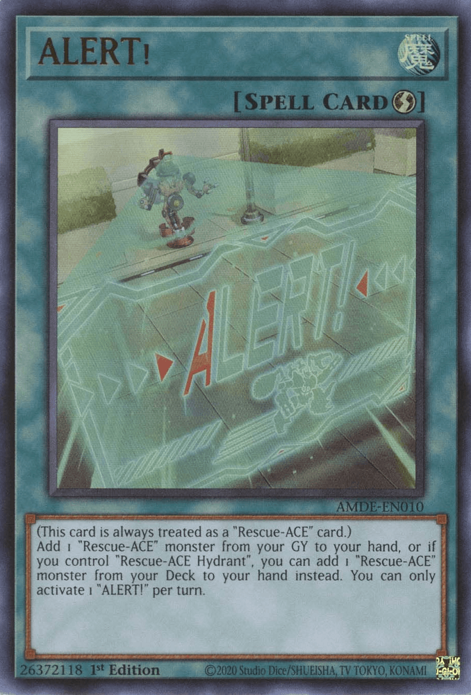 ALERT! [AMDE-EN010] Ultra Rare - Josh's Cards