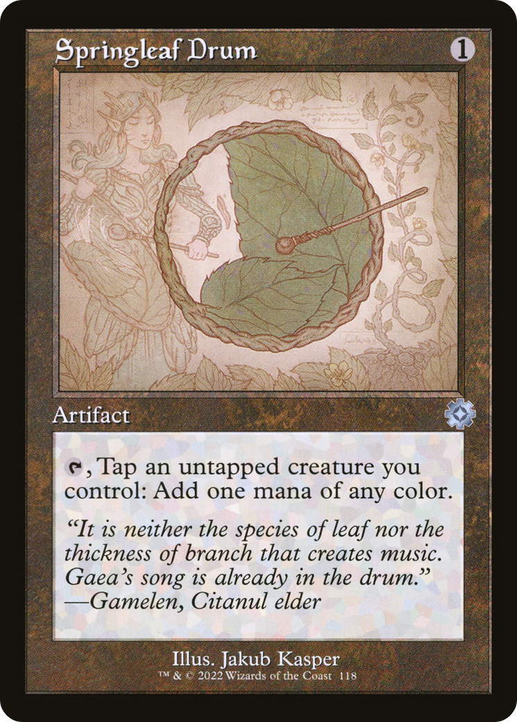 Springleaf Drum (BRR-118) - The Brothers' War Retro Artifacts
