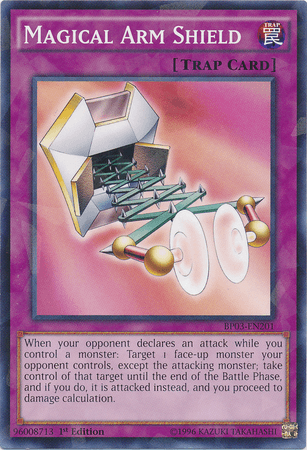 Magical Arm Shield [BP03-EN201] Shatterfoil Rare - Josh's Cards