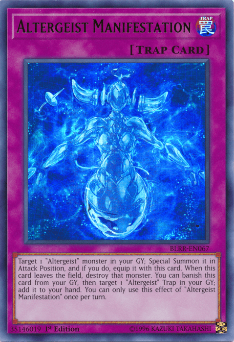 Altergeist Manifestation [BLRR-EN067] Ultra Rare - Josh's Cards