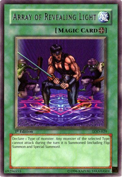 Array of Revealing Light [LOD-029] Rare - Josh's Cards