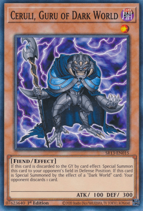 Ceruli, Guru of Dark World [SR13-EN015] Common - Josh's Cards