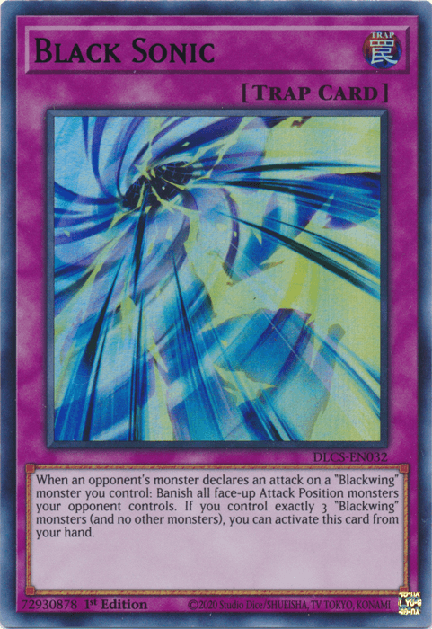 Black Sonic (Purple) [DLCS-EN032] Ultra Rare - Josh's Cards