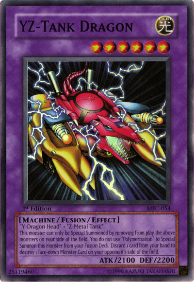 YZ-Tank Dragon [MFC-054] Super Rare - Josh's Cards