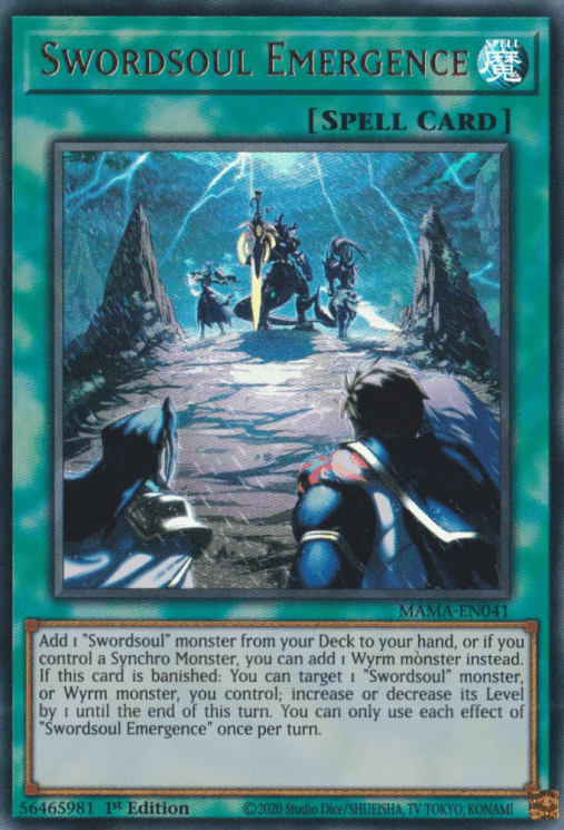 Swordsoul Emergence [MAMA-EN041] Ultra Rare - Josh's Cards