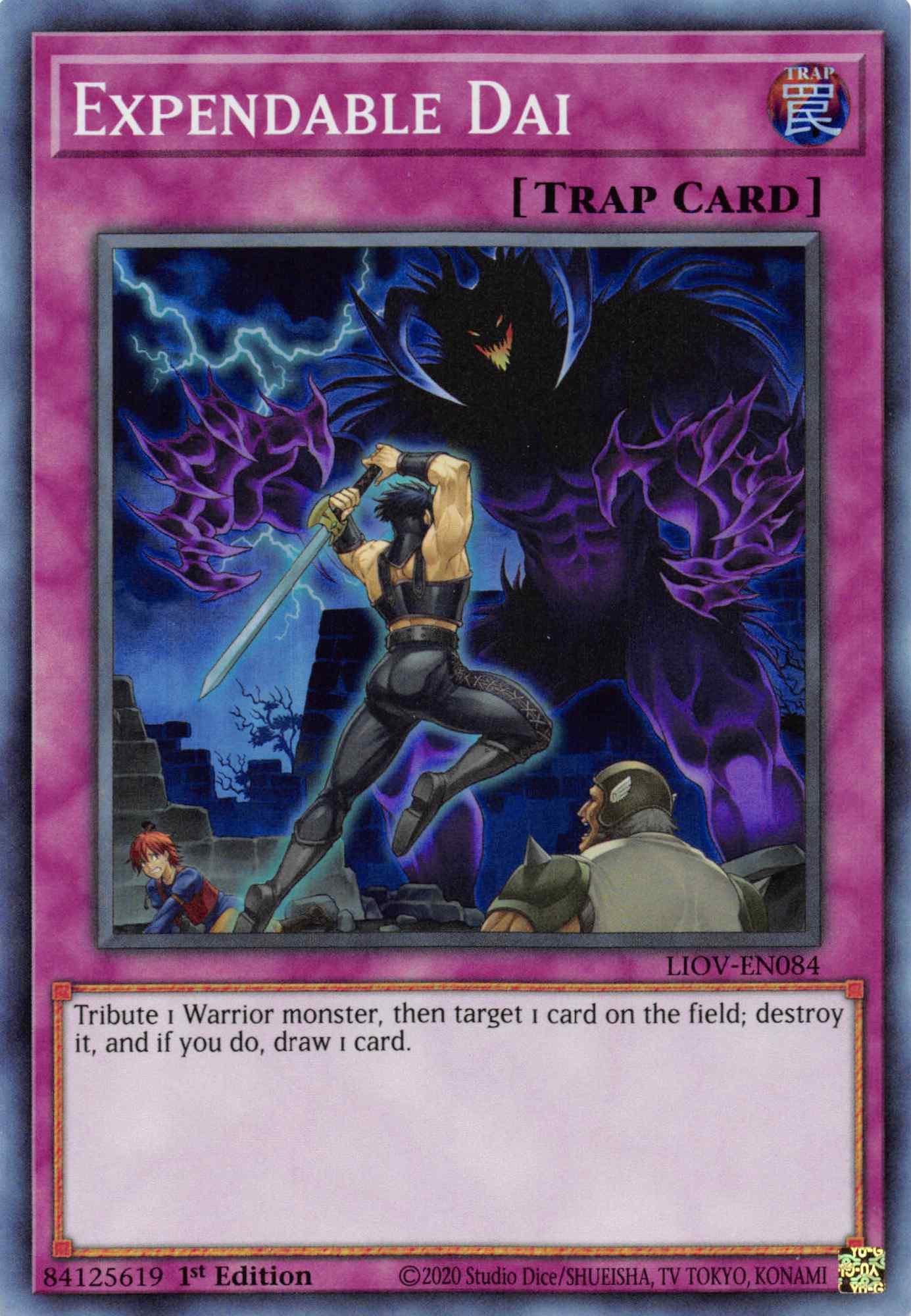 Expendable Dai [LIOV-EN084] Super Rare - Josh's Cards