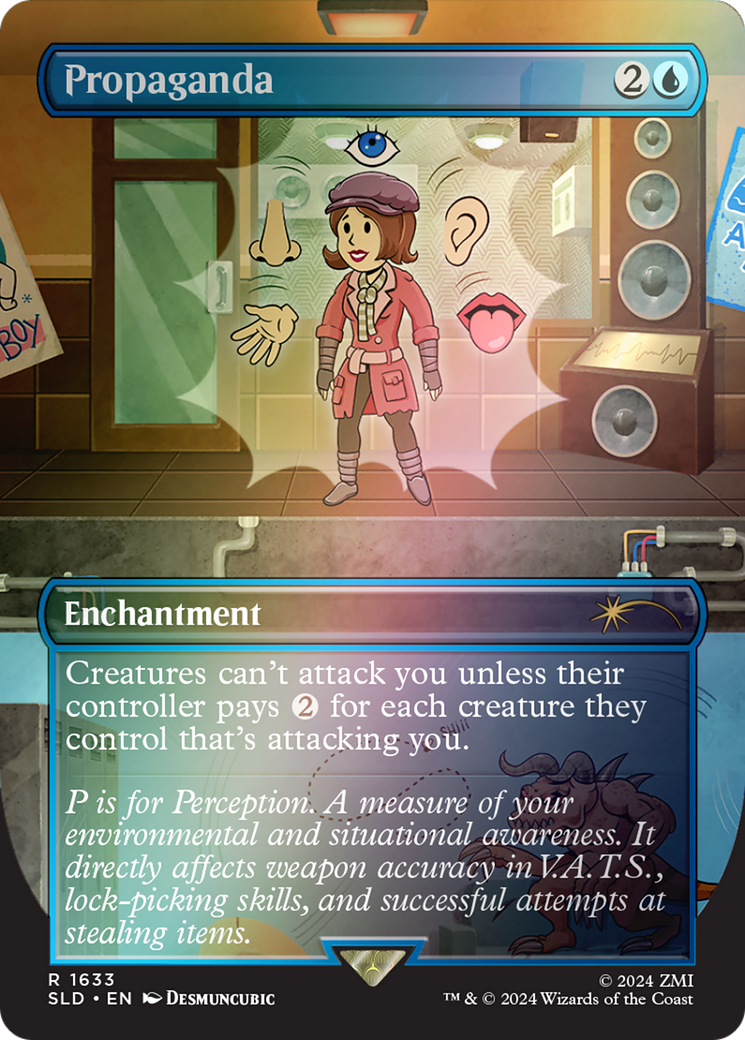 Propaganda (SLD-1633★) - Secret Lair Drop (Borderless) Foil