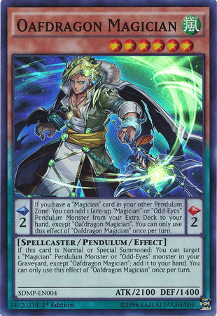 Oafdragon Magician [SDMP-EN004] Super Rare - Josh's Cards