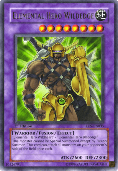 Elemental Hero Wildedge [EEN-EN035] Ultra Rare - Josh's Cards