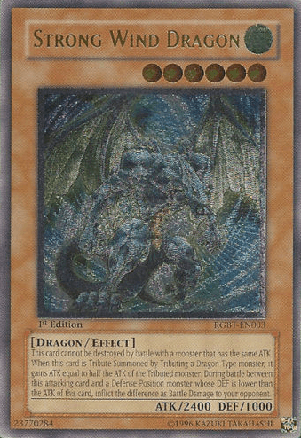 Strong Wind Dragon [RGBT-EN003] Ultimate Rare - Josh's Cards