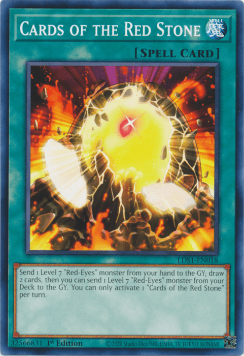 Cards of the Red Stone [LDS1-EN018] Common - Josh's Cards