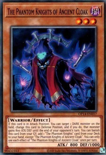 The Phantom Knights of Ancient Cloak [OP14-EN017] Common - Josh's Cards