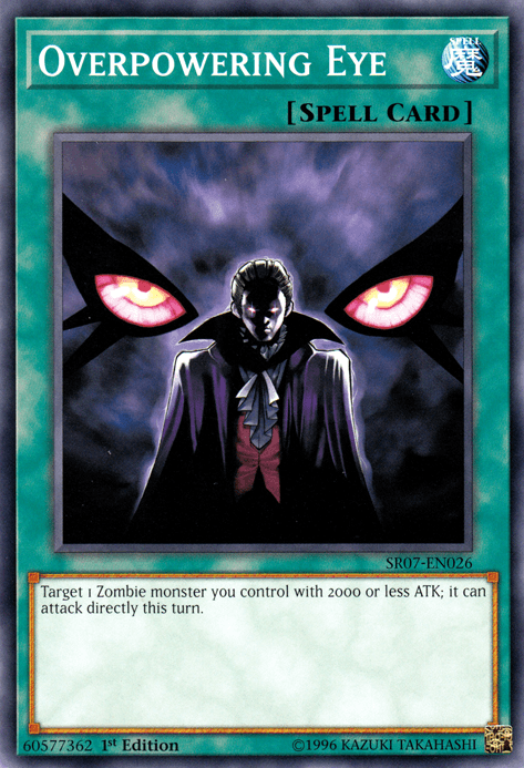 Overpowering Eye [SR07-EN026] Common - Josh's Cards