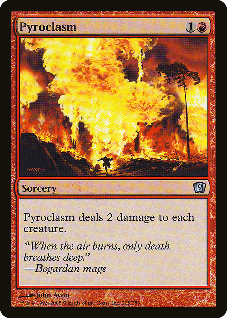 Pyroclasm [Ninth Edition] Foil
