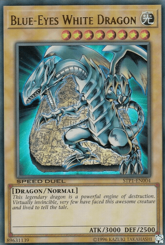 Blue-Eyes White Dragon [STP1-EN004] Ultra Rare - Josh's Cards