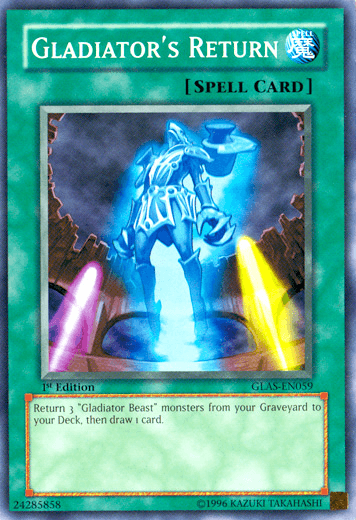 Gladiator's Return [GLAS-EN059] Common - Josh's Cards