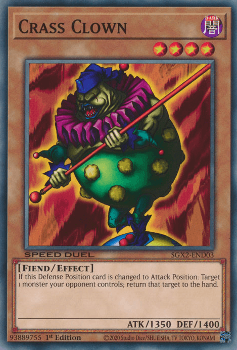 Crass Clown [SGX2-END03] Common - Josh's Cards