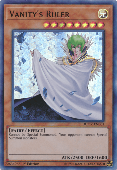 Vanity's Ruler [DUOV-EN061] Ultra Rare - Josh's Cards