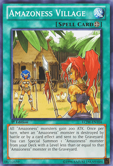 Amazoness Village [LCJW-EN104] Common - Josh's Cards