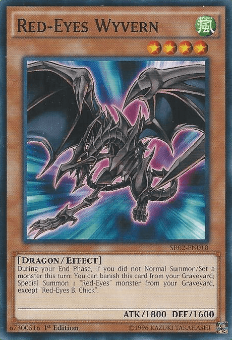 Red-Eyes Wyvern [SR02-EN010] Common - Josh's Cards