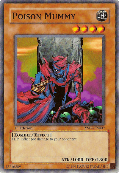 Poison Mummy [YSDS-EN009] Common - Josh's Cards