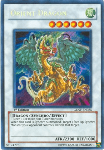 Orient Dragon [GENF-EN085] Secret Rare - Josh's Cards
