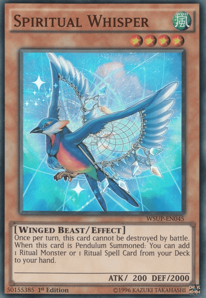 Spiritual Whisper [WSUP-EN045] Super Rare - Josh's Cards