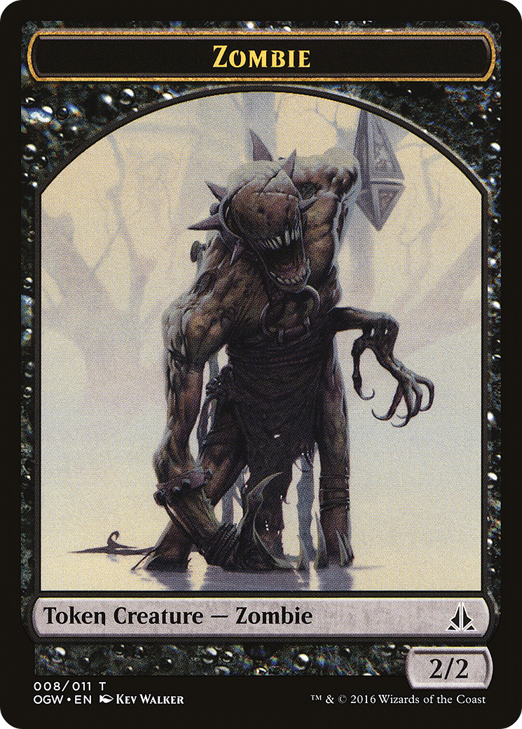 Zombie (OGW-008) - Oath of the Gatewatch Tokens
