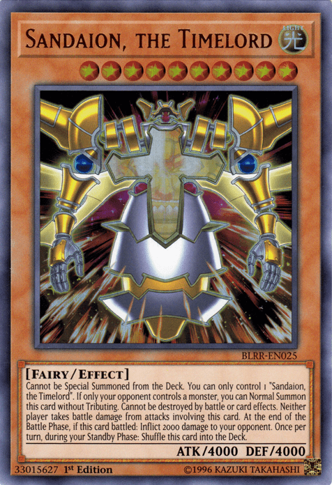 Sandaion, the Timelord [BLRR-EN025] Ultra Rare - Josh's Cards