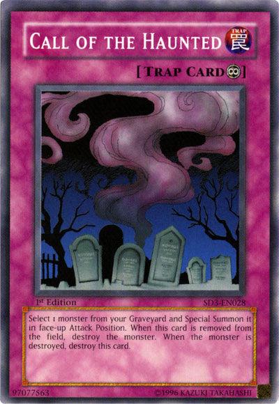 Call of the Haunted [SD3-EN028] Common - Josh's Cards