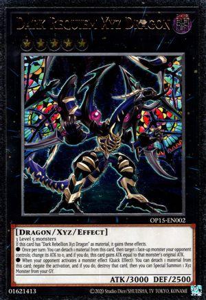 Dark Requiem Xyz Dragon [OP15-EN002] Ultimate Rare - Josh's Cards