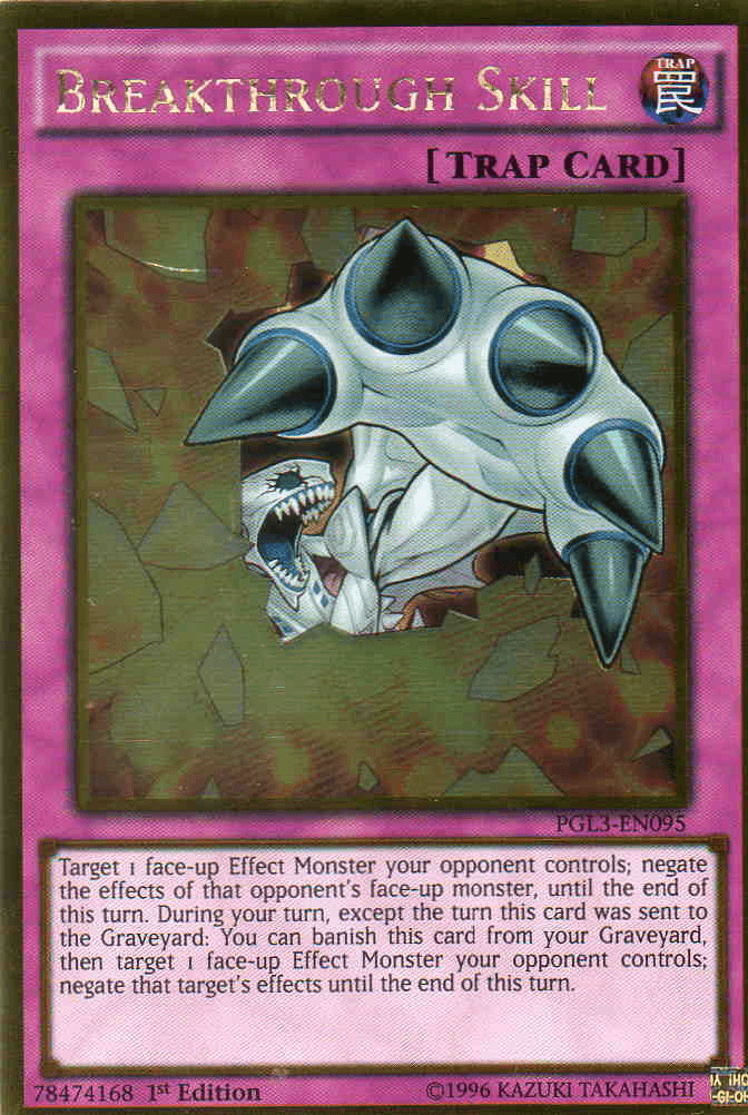 Breakthrough Skill [PGL3-EN095] Gold Rare - Josh's Cards